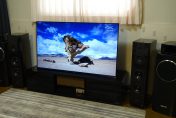 SONY 4K有機ELテレビ　KJ-65A1を展示しました。